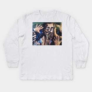 Doctor Sleep "Starvation" portrait (original) Kids Long Sleeve T-Shirt